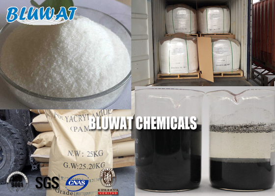 High Cationic Charge Flocculating Agents Cationic Polyacrylamide Of Blufloc C8050
