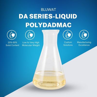 satın al İçme ve atık su arıtma için Pdmdaac Polymer Flocculant Polydadmac çevrimiçi üretim