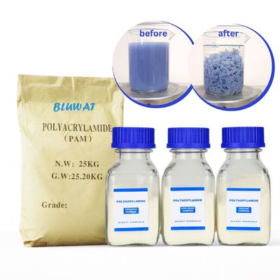 satın al Polyacrylamide PAM Polyelectrolyte Atık Su Arıtma Tesisinde Kullanılan Flocculant Kimyasallar çevrimiçi üretim