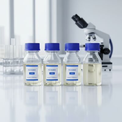 satın al Yüksek Katı İçeriği PolyDADMAC DA451 (44 ∼ 46%) İçme suyu arıtma, maliyetli nakliye ve endüstriyel atık su arıtma için katyonik koagülant çevrimiçi üretim