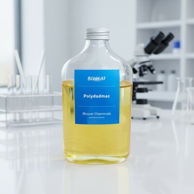 satın al PolyDADMAC DA506 Su arıtmasında ince parçacıkların çıkarılması için % 50 Yüksek Katı Ultra Yüksek Viskozitesi Katyonik Polimer çevrimiçi üretim