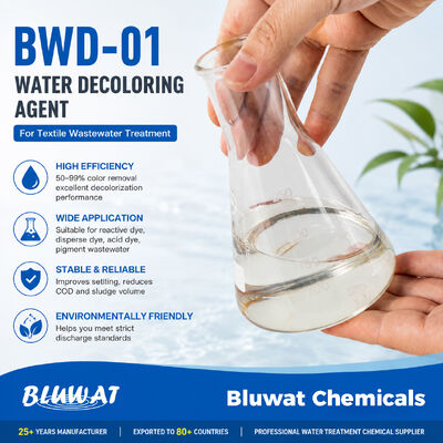 satın al BWD-01 Dikandiamid Formaldehit Reşinin Renk Değiştiricisi Tekstil Endüstrisi Atık Sular Arıtma için Kimyasal çevrimiçi üretim