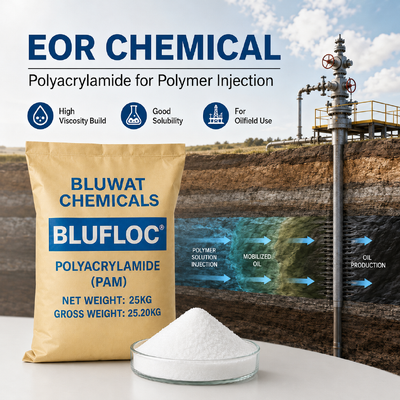 satın al BLUFLOC AA6518 Petrol sondajı atık suların temizlenmesi ve sondaj sıvısının performansının iyileştirilmesi için aniyonik PAM çevrimiçi üretim