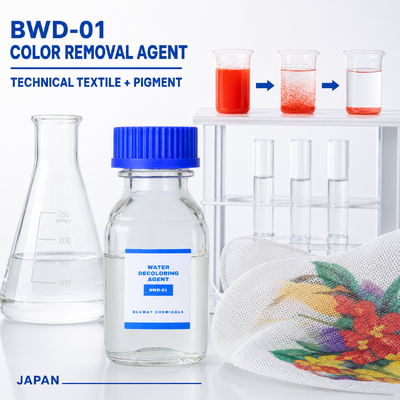 satın almak BWD-01 Japonya'daki Teknik Tekstil ve Pigman Baskı Atık Suları için Kationik Renk Çıkarıcı çevrimiçi üretim