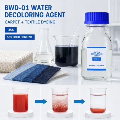 satın almak BWD-01 %50 Katı İçerikli Su Renklendirici Giderici, Tekstil Atık Su Arıtımında Katyonik Polimer Kullanımı çevrimiçi üretim