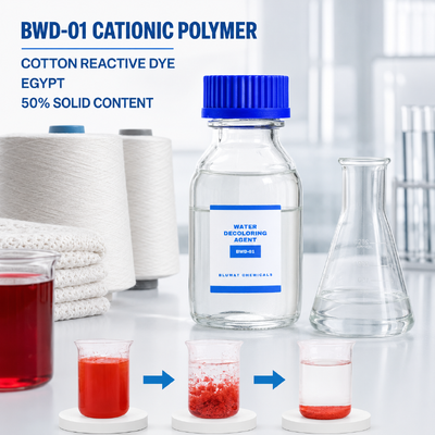satın almak Mısır Reaktif Boya Atıksu Arıtımı İçin BWD-01 Katyonik Polimer çevrimiçi üretim