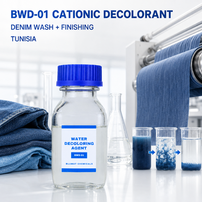 satın almak Tunus'ta Denim Yıkama ve Tekstil Bitirme Atıksuları İçin BWD-01 Katyonik Renk Giderici çevrimiçi üretim