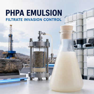 satın almak Filtrat istilası kontrolü için kısmen hidrolize polyakrilamit emülsiyonu çevrimiçi üretim