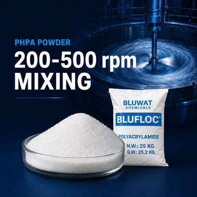 satın almak PHPA Tozu 200-500 rpm'de Bir Saat Hidrasyon ile Karıştırılması çevrimiçi üretim