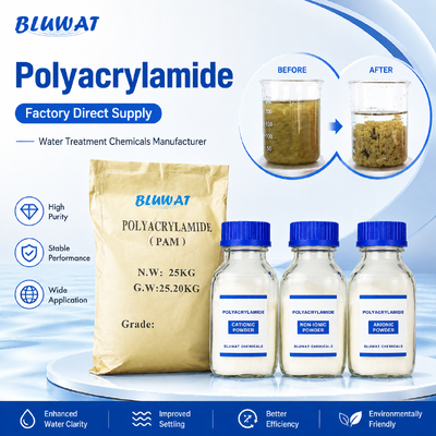 satın almak Blufloc Anionic Kationic Nonionic Polyacrylamide Tozu Su Temizliği, Madencilik ve Endüstriyel Ayrım için çevrimiçi üretim