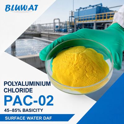 satın almak 45-85% Basitlik SPRAY Dried PAC-02 Yüzey Suları DAF Tedavisi için Polyaluminyum Klorür çevrimiçi üretim