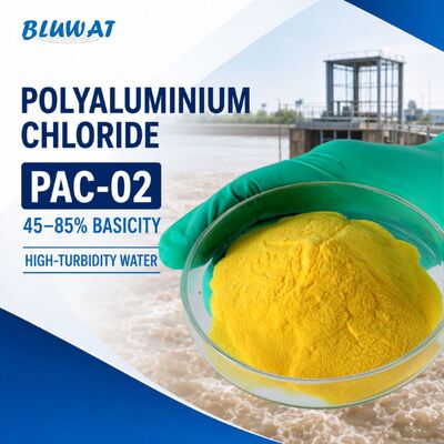 satın almak 45-55% Temellik Beyaz Toz 25kg Paket PAC-01 Düşük Turbidite Su için Polyaluminyum Klorür çevrimiçi üretim