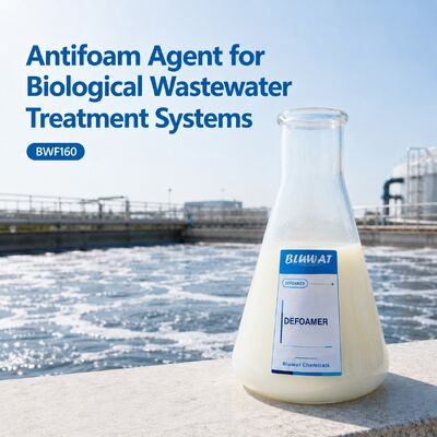 satın almak BWF160 Biyolojik atık su arıtma sistemleri için nonyonik formülasyonlu ve 50-300 ppm dozajlı köpük önleyici çevrimiçi üretim