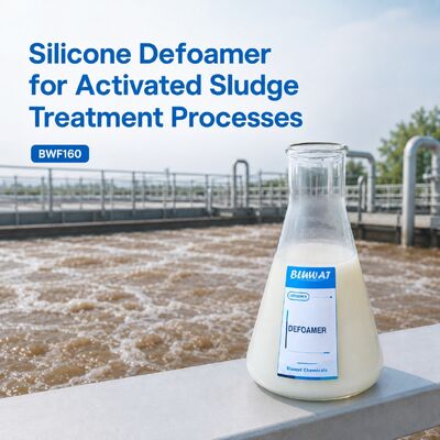 satın almak ISO9001 Sertifikalı Silikon Defoamer, 50-300 ppm Dozajlı Etkin Çamur Tedavisi için çevrimiçi üretim