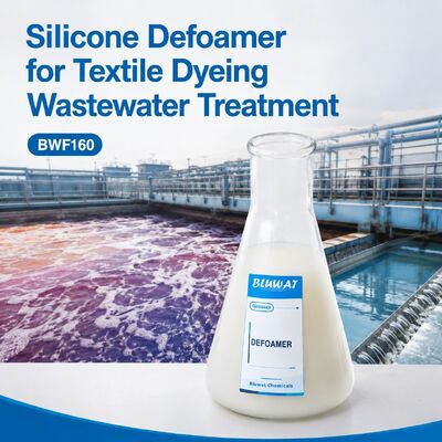 satın almak Tekstil Boyanma Atık Sular Arıtma için Nonionic Silikon Emülsiyon Defoamer 50-300 ppm Dozaj çevrimiçi üretim