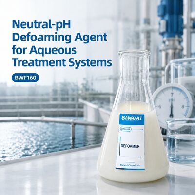 satın almak 50-300 ppm'lik nötr pH Nonionic Silikon Defoamer Suyu Arıtma Sistemleri için Dozaj çevrimiçi üretim