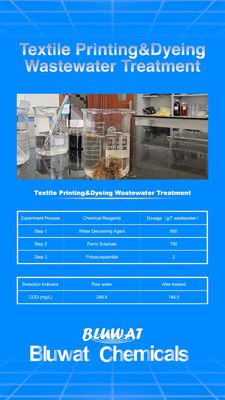 satın al Tekstil İşleme Bluwat Ferrik Sülfat Atık Su Arıtma çevrimiçi üretim