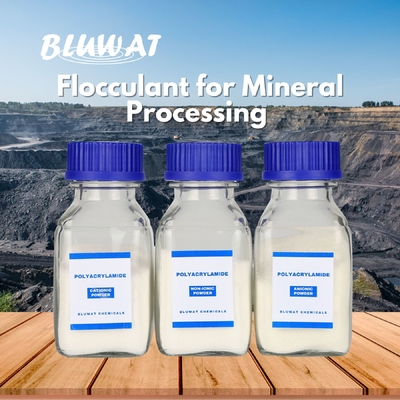 Mineral işleme Polymer Polyelectrolyte Flocculant Kömür Yıkama Kum Yıkama Sedimentasyon veya Merkezcilik