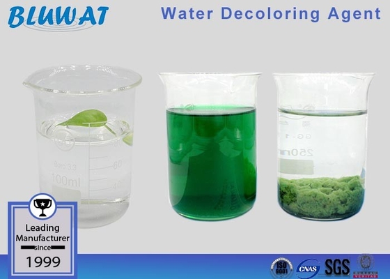 Decolorant Su Temizleme Kimyasalları Kanalizasyon Arıtma Tesisi Flokülasyon Pıhtılaşma Su Arıtma