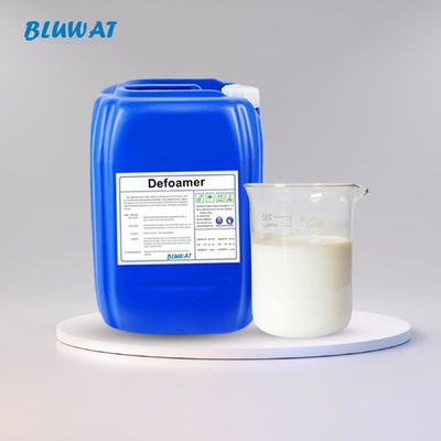 50 kg Çeşitli Su Temelli Silikon Defoamer 20-26% Emulsifiye Asfalt Mürekkepler Nişasta İşleme İçin Katı Maddeler