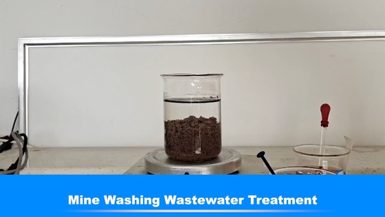 Maden Yıkama Bluwat Katyonik Poliakrilamid Atık Su Arıtma Flokülasyon