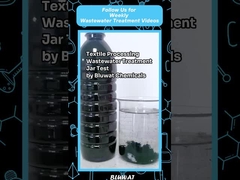 Tekstil atık suların pıhtılaşma ve flokülasyon yoluyla arıtılması