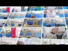 Atık su arıtma vakaları kavanoz testleri coagulants ve flocculants tarafından deneysellik