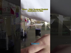 Etkili Boya Atık Su Arıtma. Bluwat Kimyasalları ile Kavanoz Testi