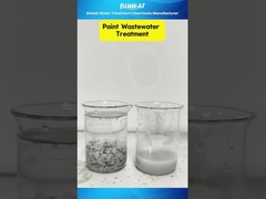 Boya Atık Su Renksizleştirme Testi. #atık su arıtma #decoloringagent#polyacrylamide