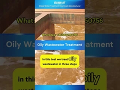 #Demulsifier ve #PAM ile Petrol Atık Su Arıtma. Bluwat Kimyasalları #Atık Su Arıtma