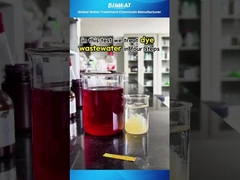 #Shorts | #DekolorasyonAjanı #PAM #PAC ile Boya Atık Su Arıtımı | Bluwat Chemicals Laboratuvar Testi