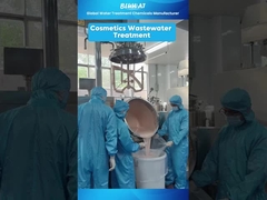 Hızlı kozmetik atık su arıtma. Renk kaybı ajanı ve poliakrilamit.